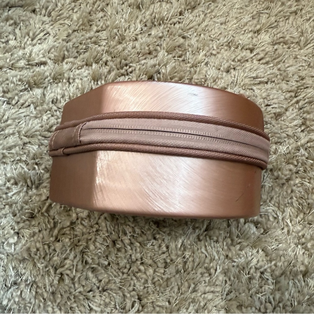 Calpak mini hatbox in rose gold - Picture 6 of 14